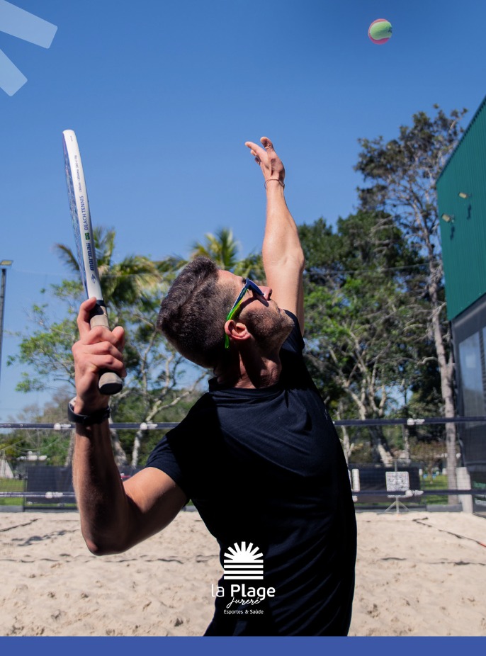 Atleta de Beach Tennis